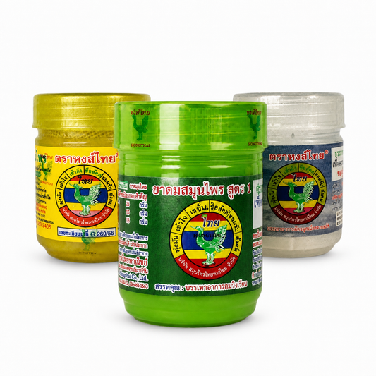 Hong Thai herbal inhaler green formula imported from Thailand